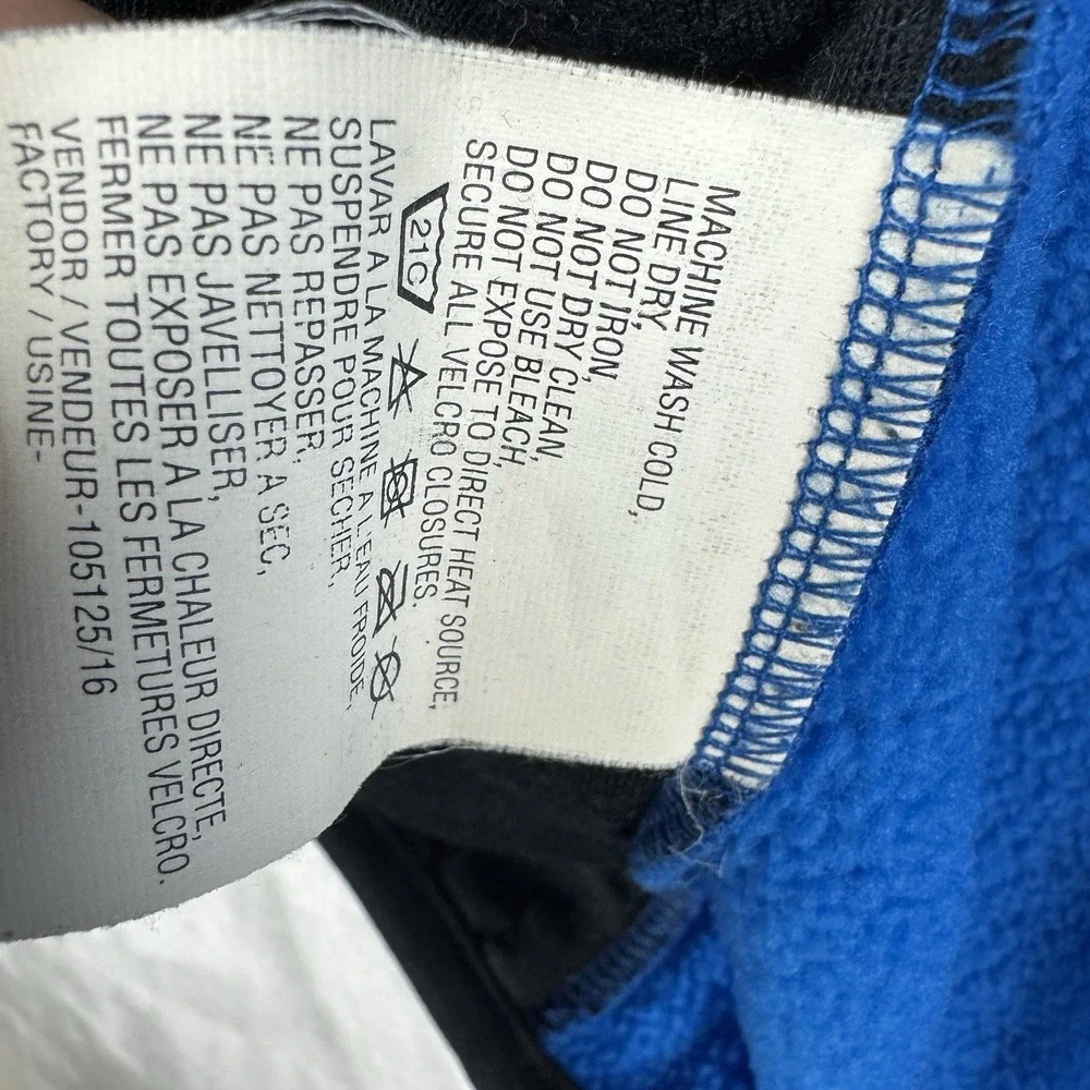 The North Face Fleece Vest Mens‎ Medium Blue USA Made Vintage Outdoor Gorpcore